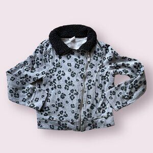 Girls Leopard Print Jacket size 10